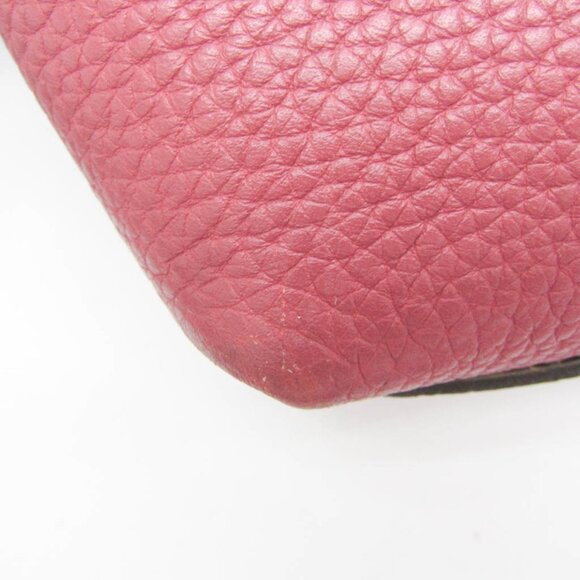 GUCCI Pink Leather Bamboo Shoulder Bag - Picture 6 of 16